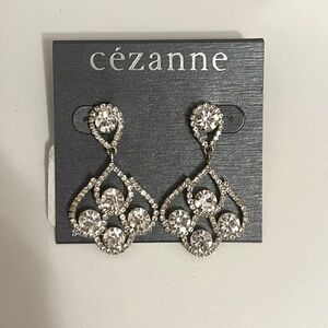 NWT Cezanne Rhinestone Earrings